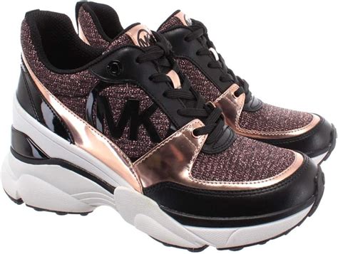 michael kors sneaker charlie|Michael Kors rose gold sneakers.